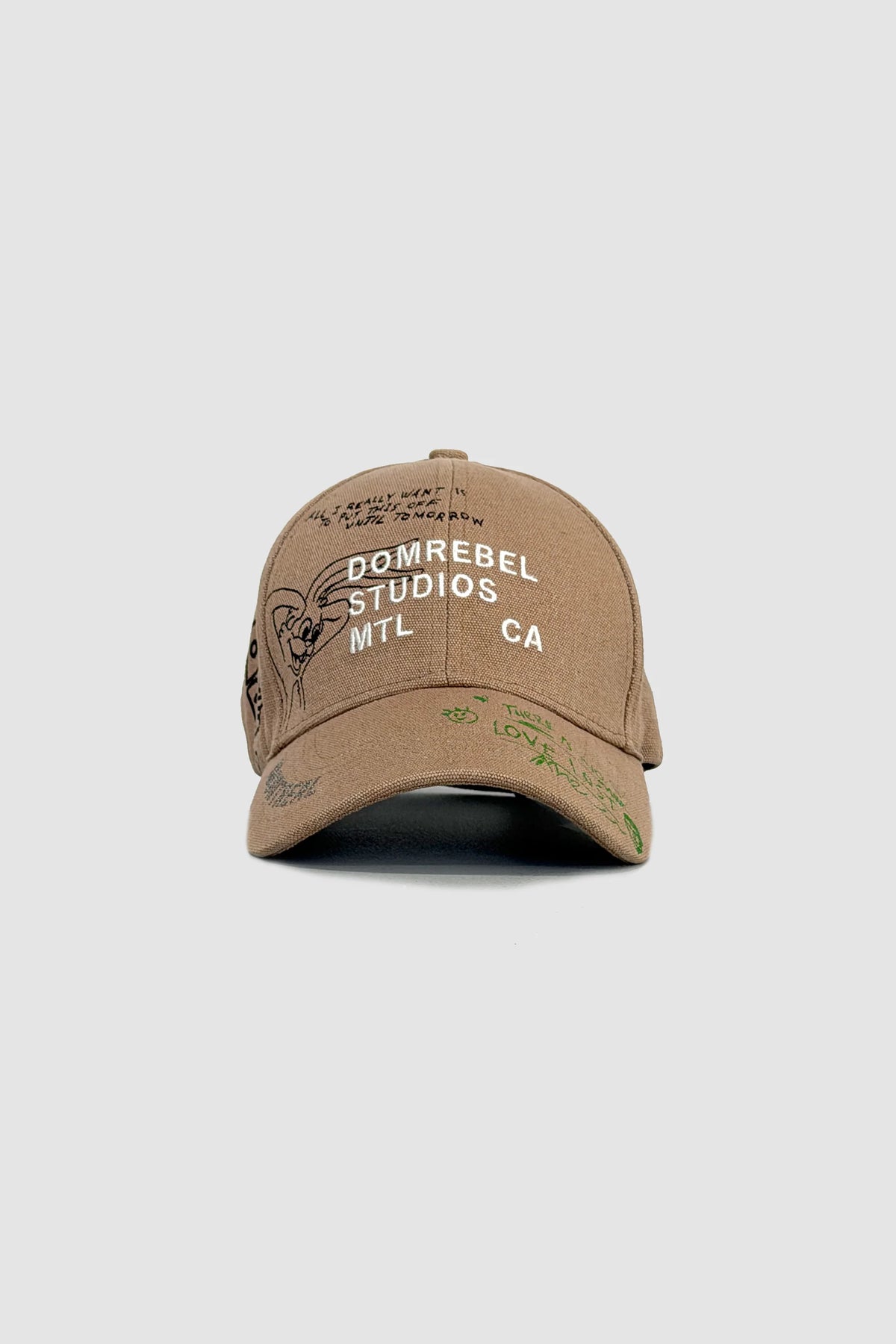 SKETCH BUNNY BASEBALL HAT DOMREBEL