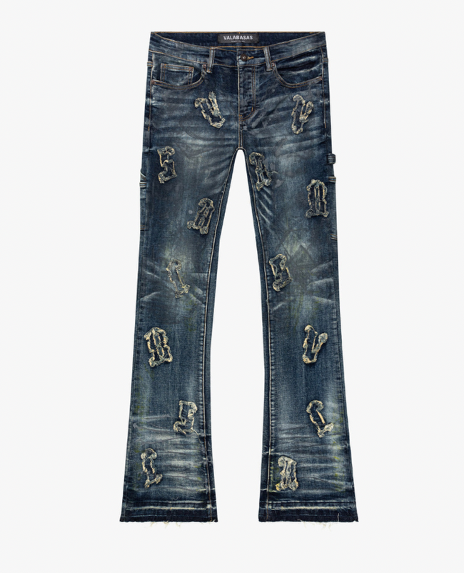 LOOMIS DENIM STACKED VALABASAS