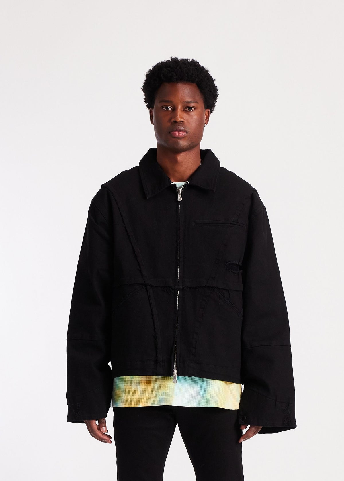 STATIC LAYER JACKET EMBELLISH