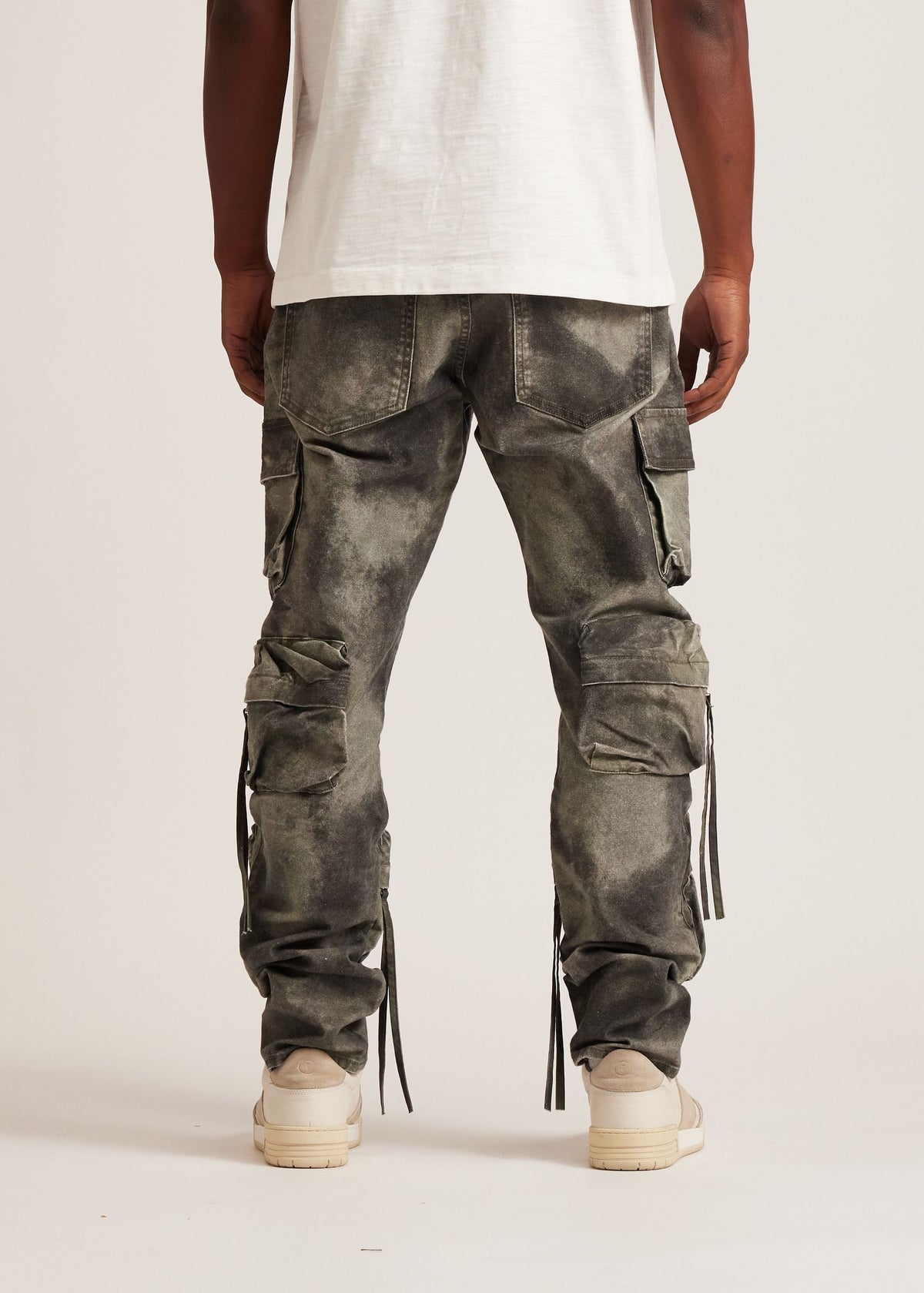 HAWK CARGO FLARE PANT EMBELLISH