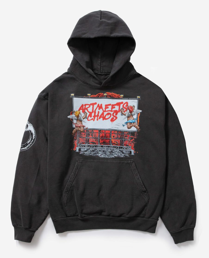 REVENGE CHAOS HOODIE AMC069H