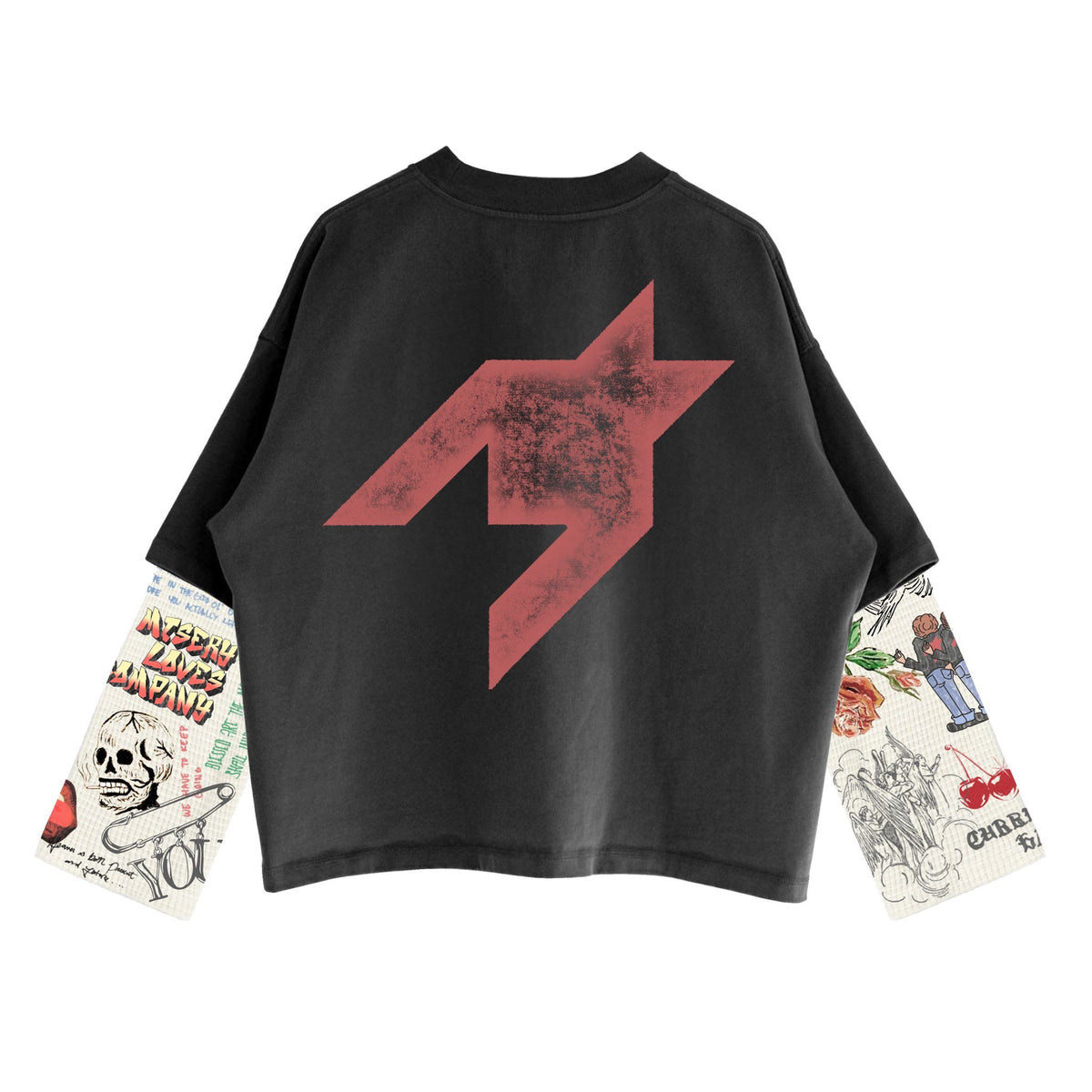 GRAFFITI THERMAL LONG SLEEVE TEE FREE REFILLS