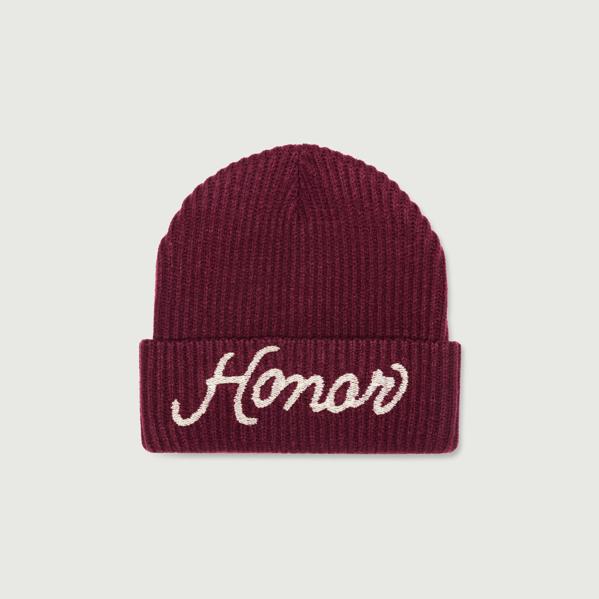 HONOR HEAVY KNIT BEANIE HTG