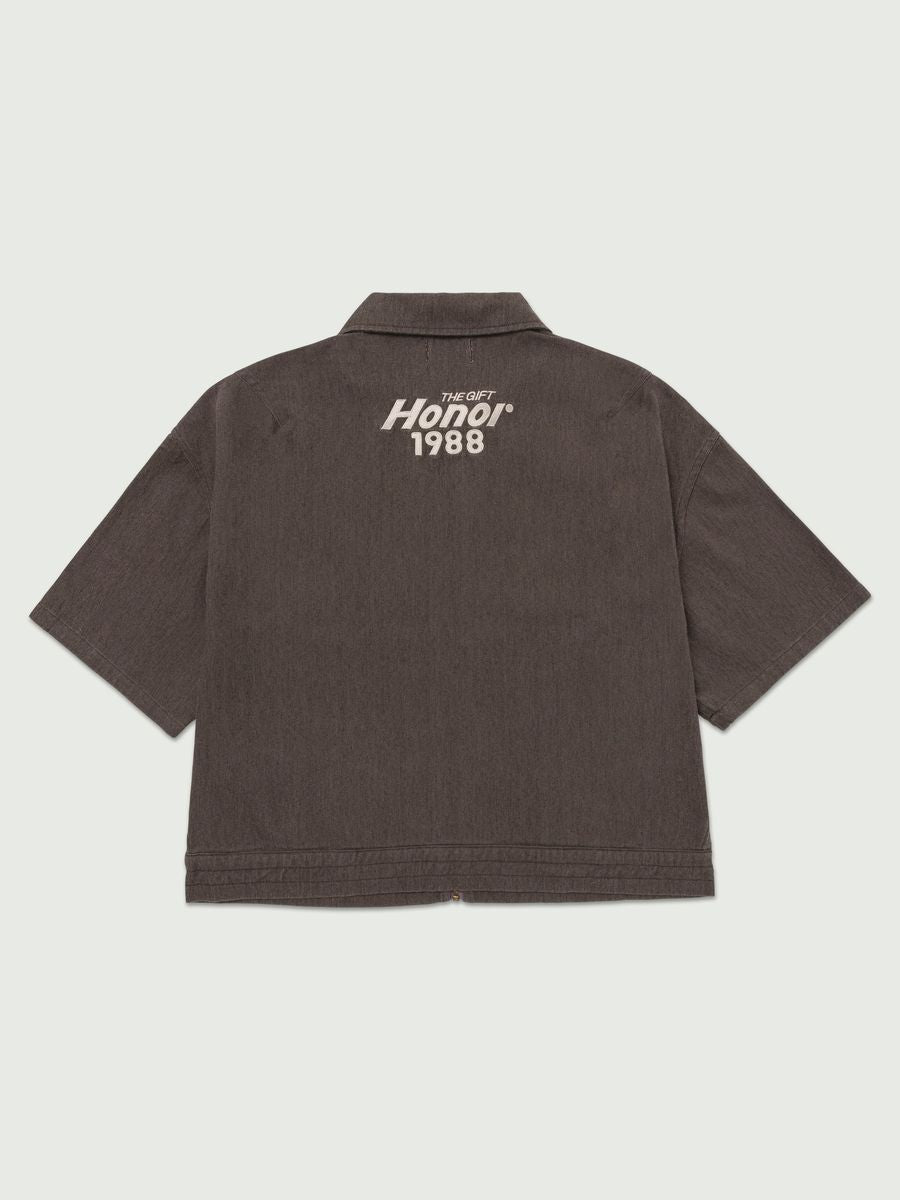 TWILL FULL ZIP SHIRT