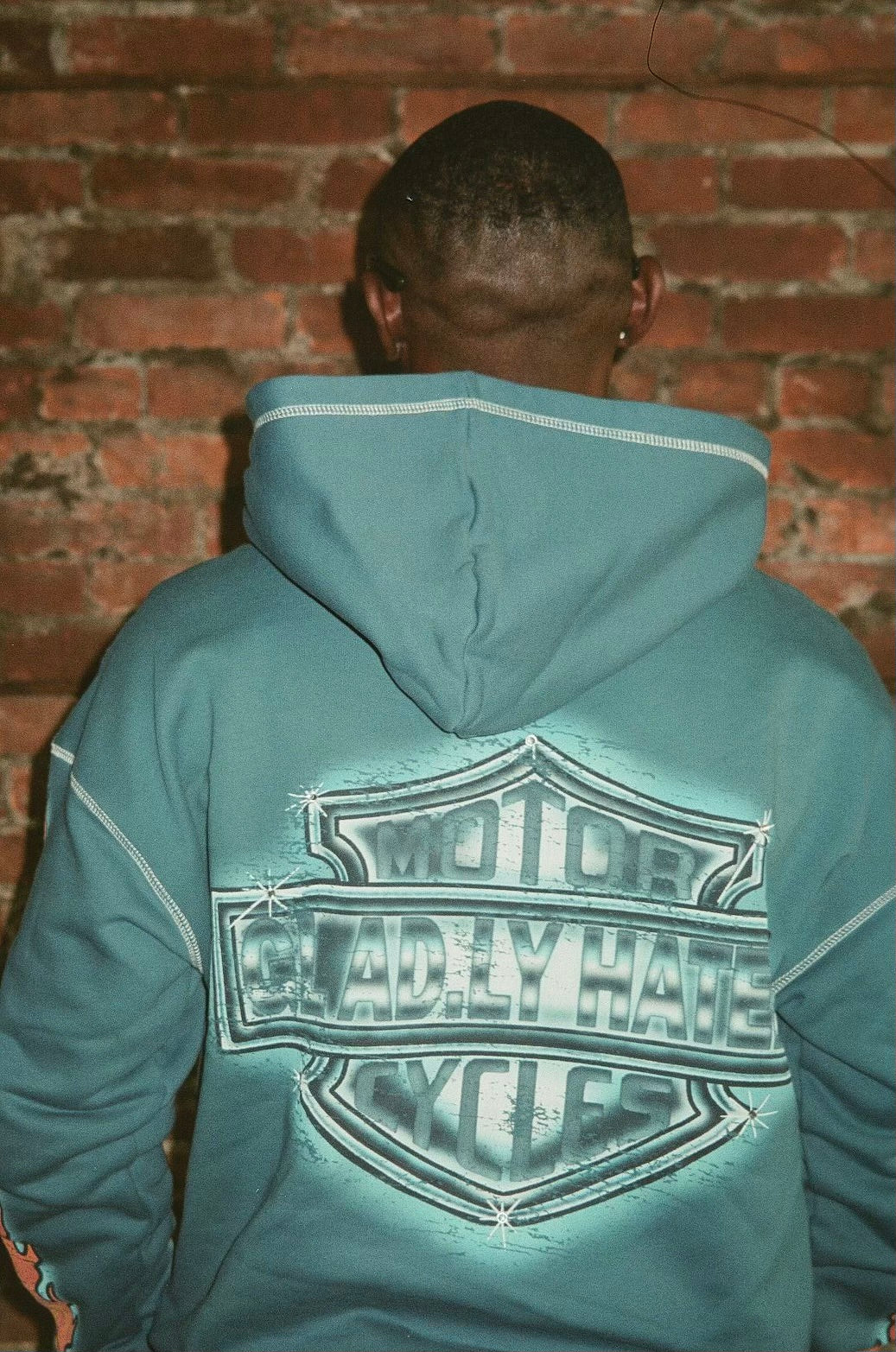 GLADLY HATED HOODIE GLAD TIDINGS