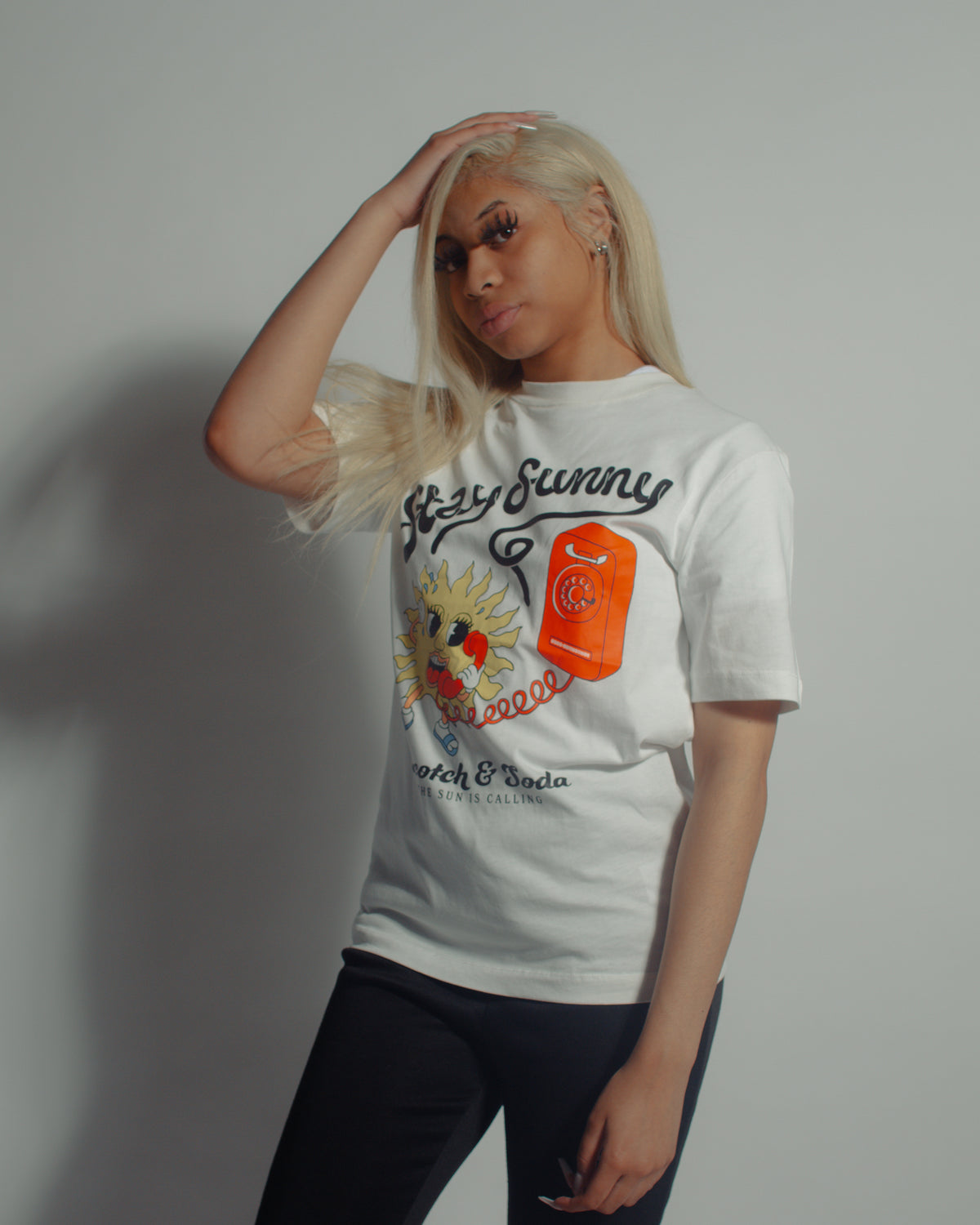 RETRO GRAPHIC T-SHIRT SCOTCH & SODA