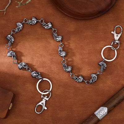 Glad Skull Wallet Chain