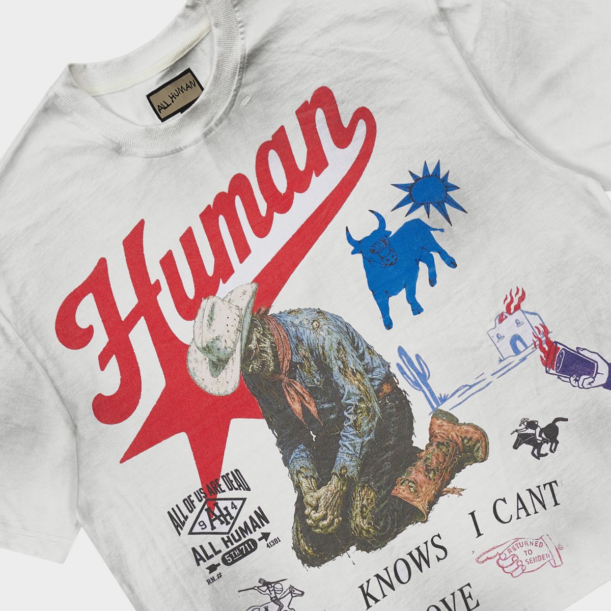 LOVE ME HATE ME TEE ALL HUMAN