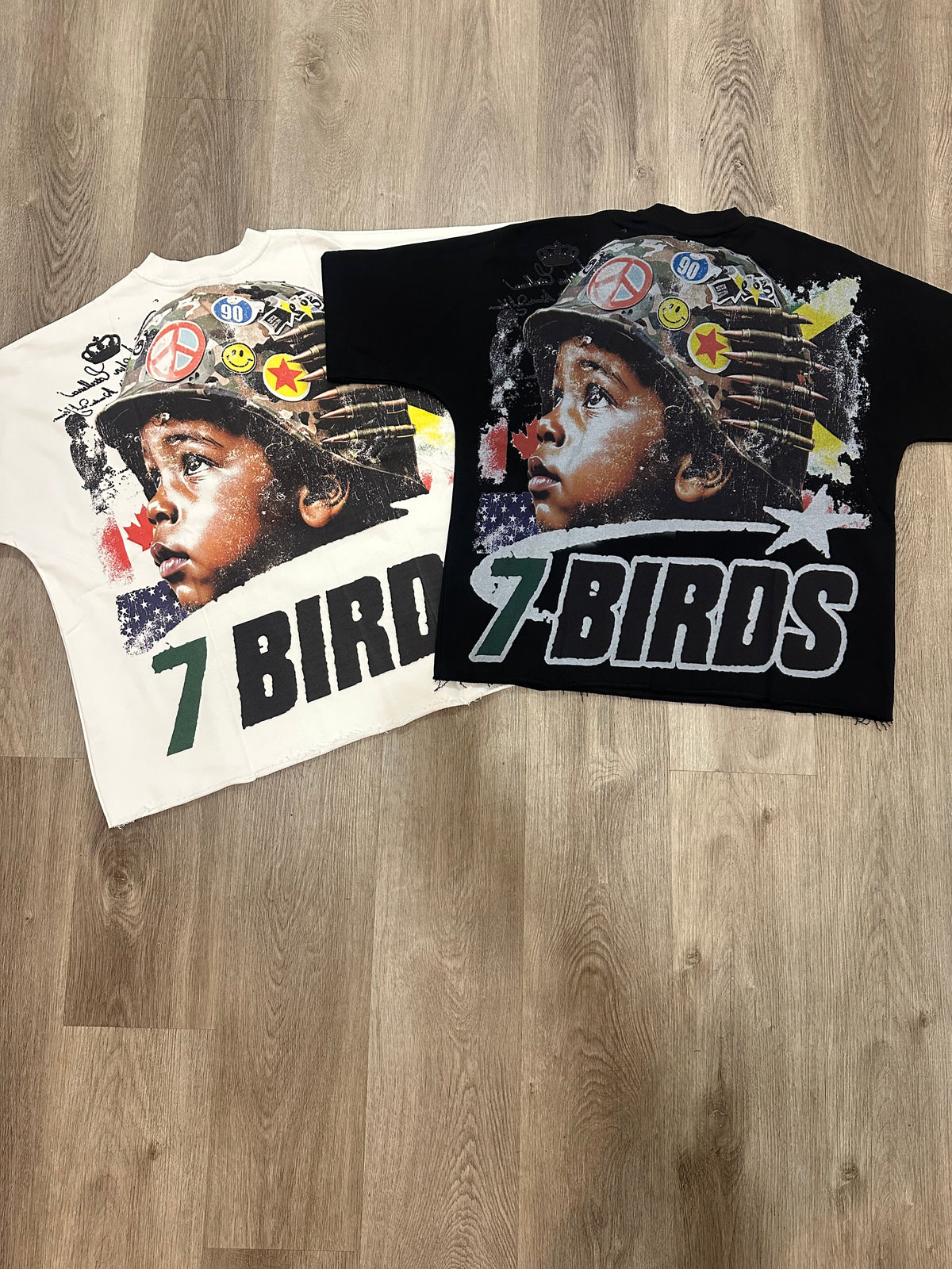 PEACE OVER WAR TEE 7BIRDS