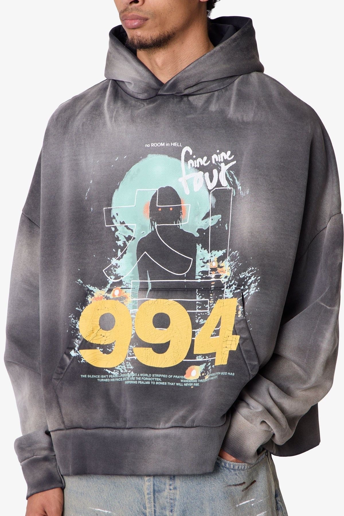 NO ROOM IN HELL HOODIE MNML