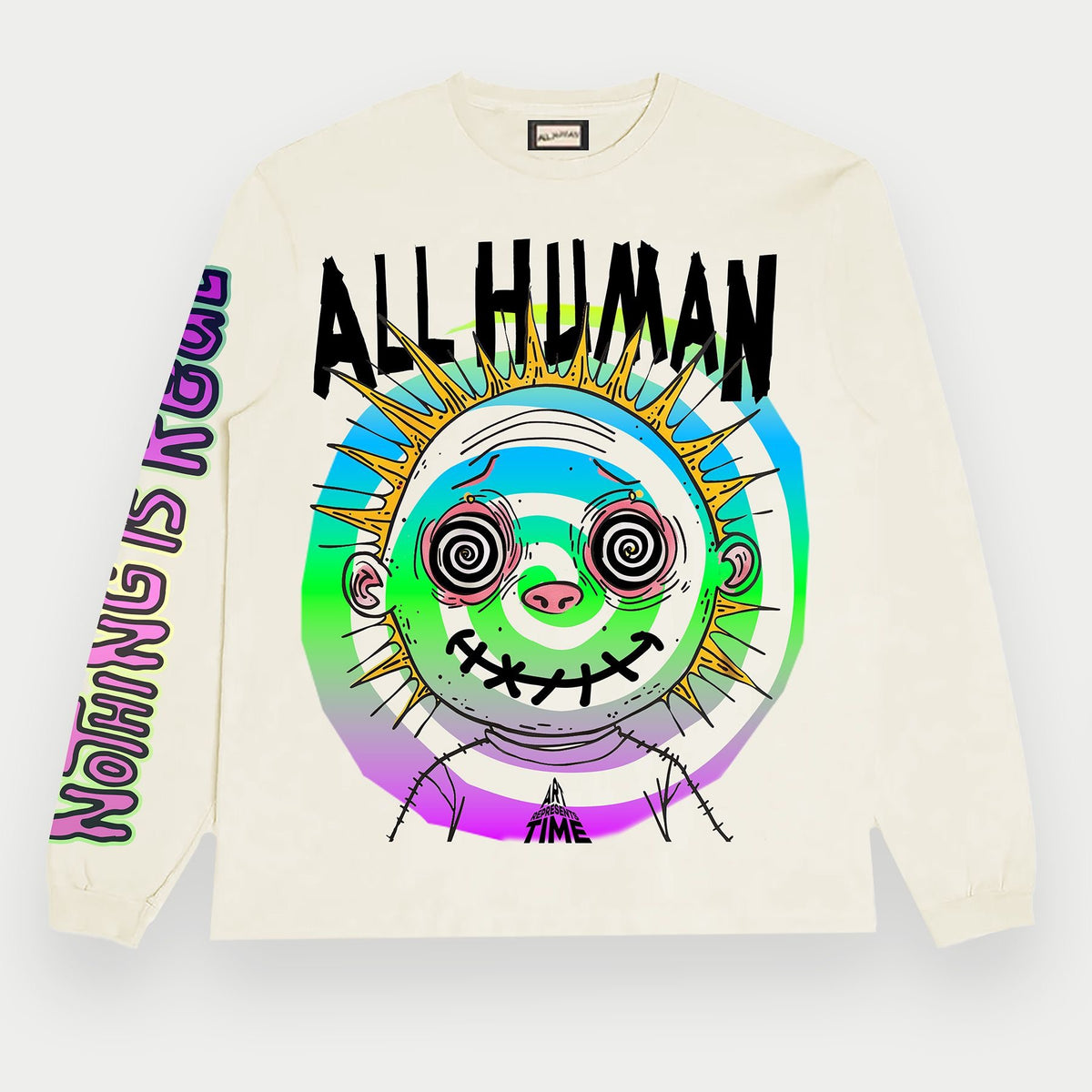 NOTHING IS REAL LONG SLEEVE ALL HUMAN