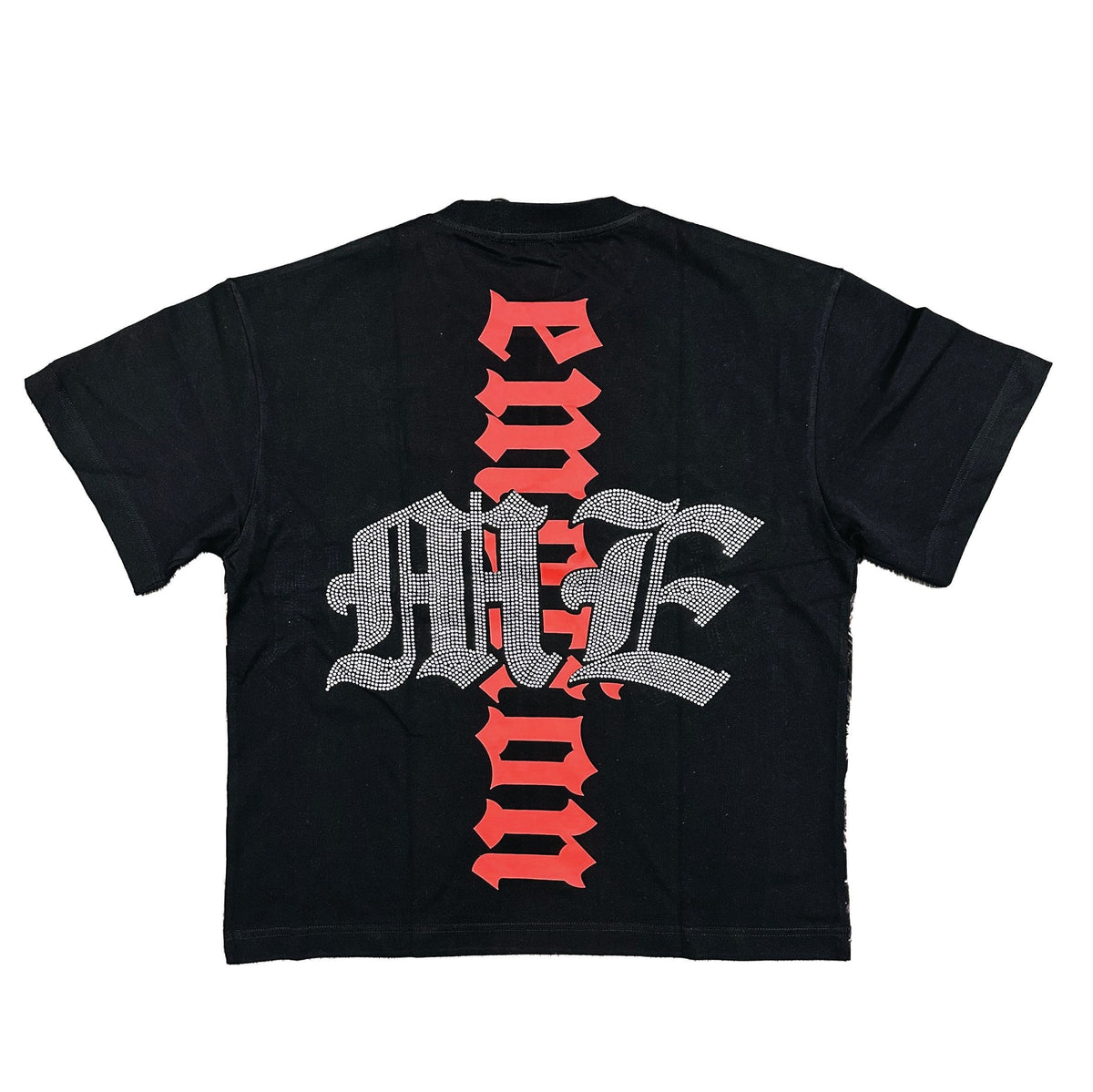 OCTOPUS RHINESTONE TEE MIXED EMOTION