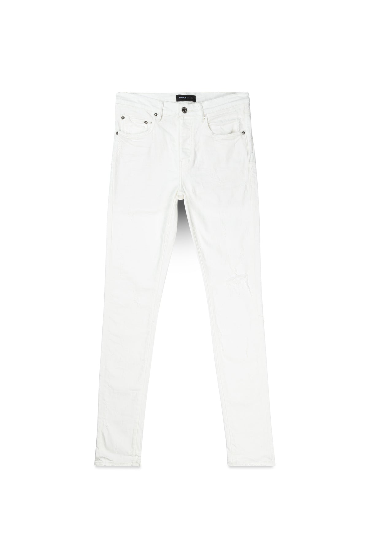 PURPLE BRAND, P001 SKINNY JEAN, WHITE, FRONT