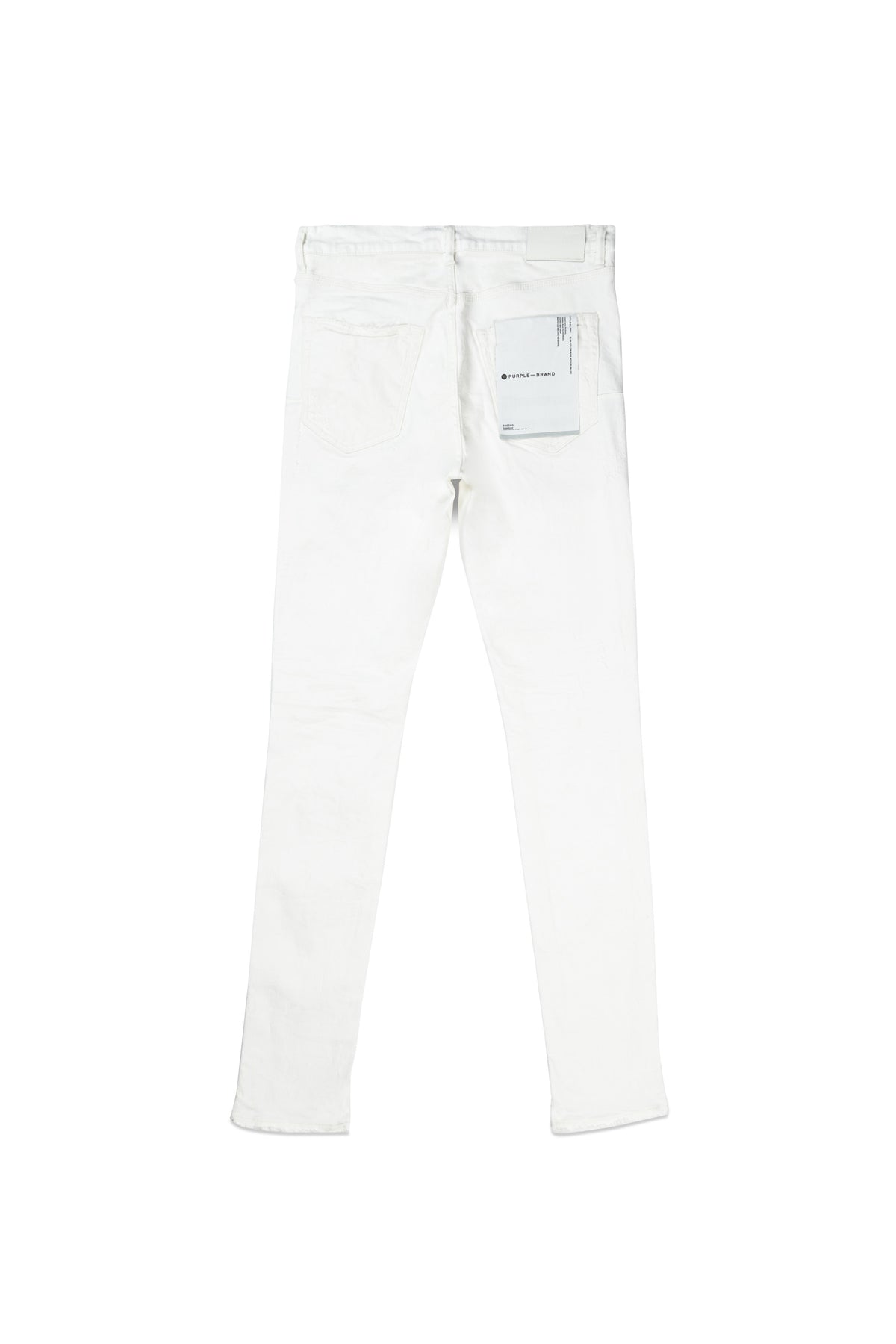PURPLE BRAND, P001 SKINNY JEAN, WHITE, BACK