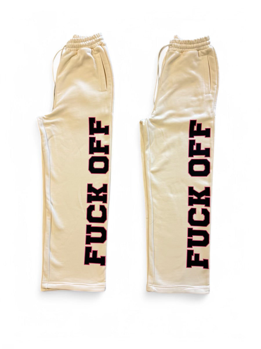 GLAD TIDINGS F**K OFF SWEATPANT