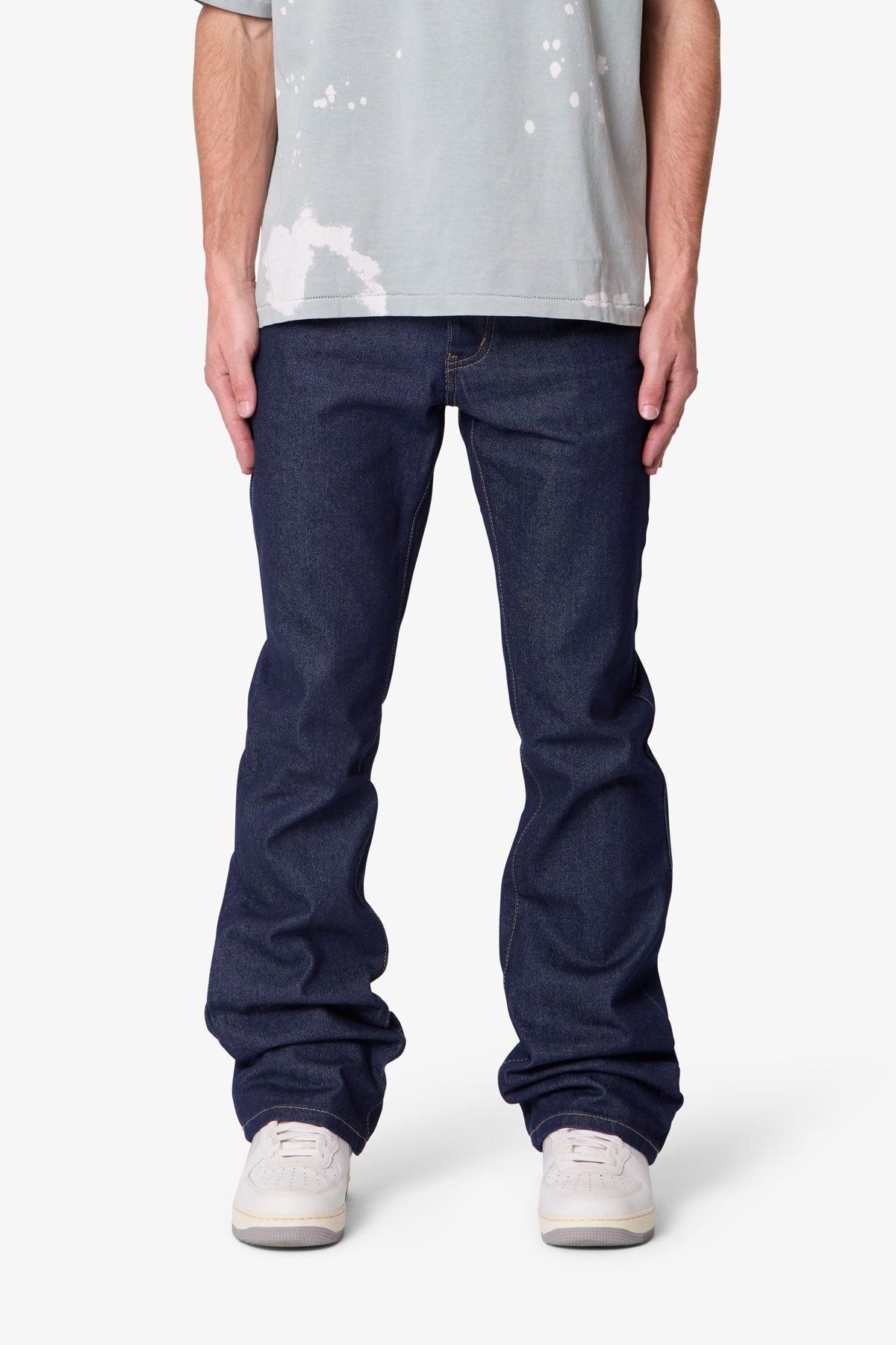 RAW BOOTCUT DENIM RINSED INDIGO MNML
