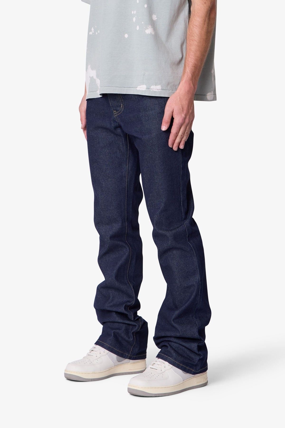 RAW BOOTCUT DENIM RINSED INDIGO MNML