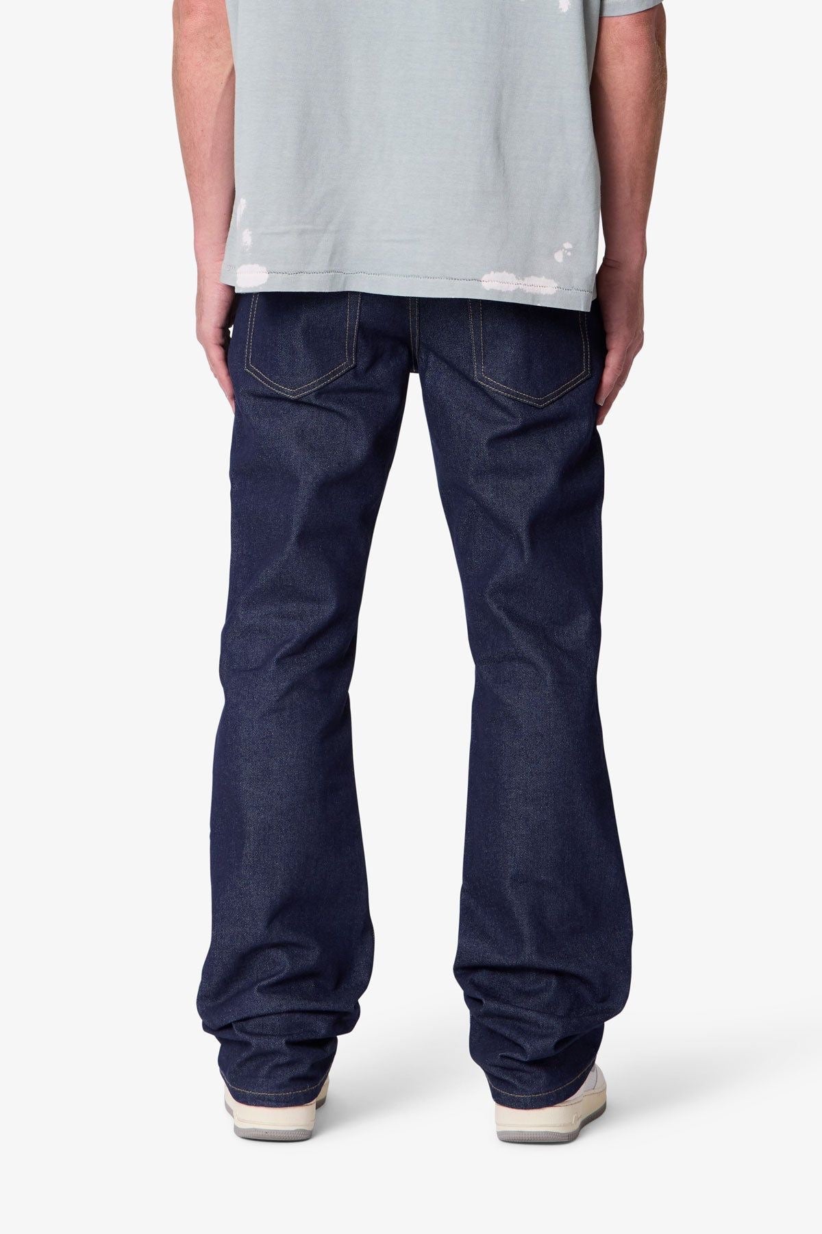RAW BOOTCUT DENIM RINSED INDIGO MNML