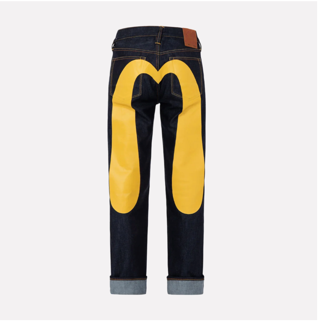 Evius Daicock Print Baggy-Fit Jeans #2000