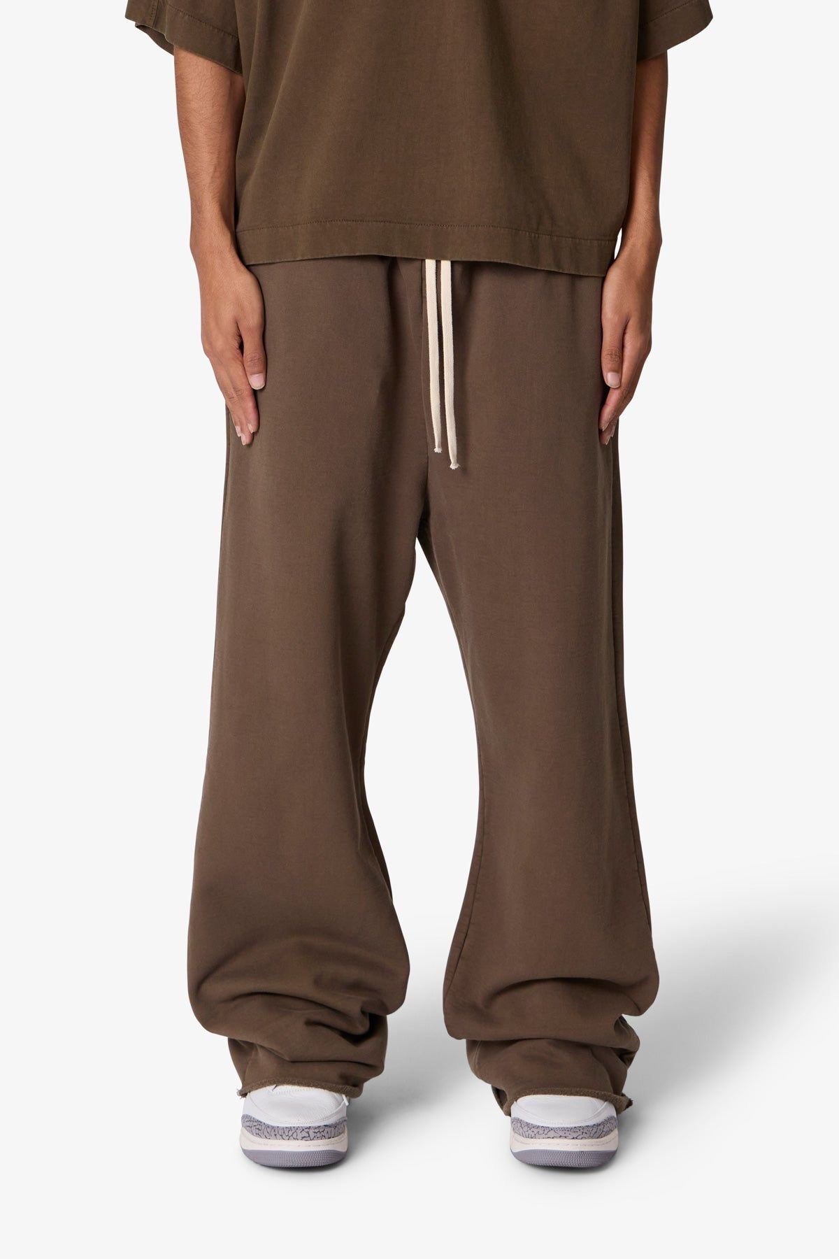 ULTRA BAGGY HEAVY FLEECE SWEATPANTS MNML