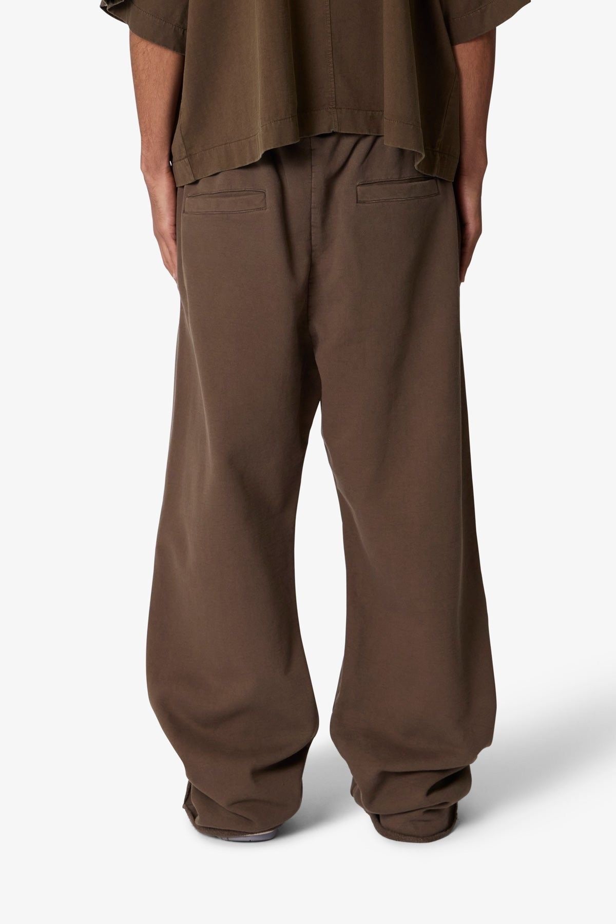 ULTRA BAGGY HEAVY FLEECE SWEATPANTS MNML