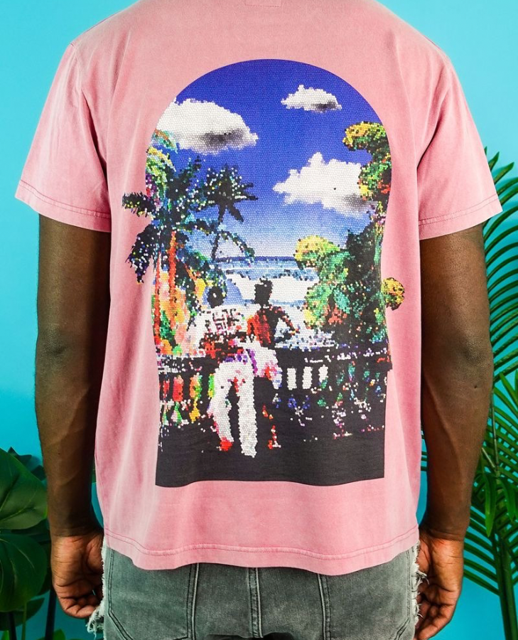 STAIN GLASS TEE DRY ROT