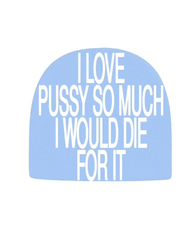I LOVE P***Y BEANIE BANCAMP