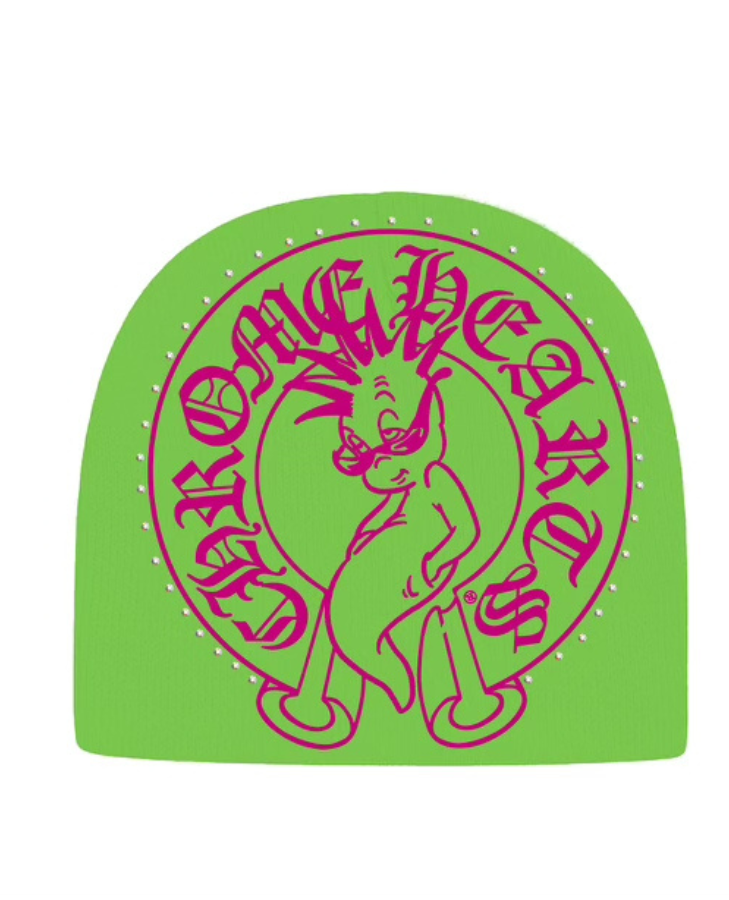 BHROME HEART BEANIE RHINESTONE BANCAMP