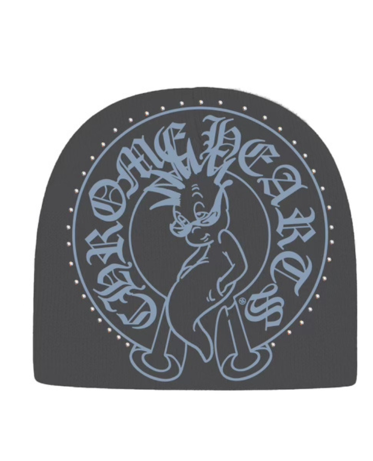 BHROME HEART BEANIE RHINESTONE BANCAMP