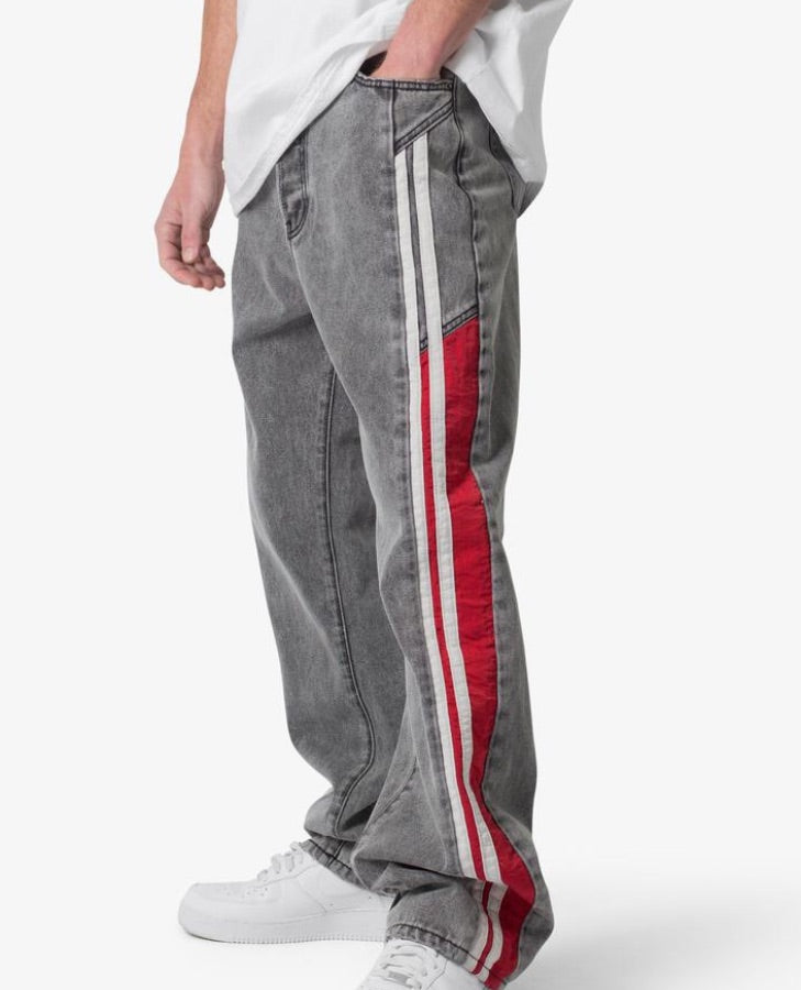 ULTRA BAGGY STRIPE DENIM MNML