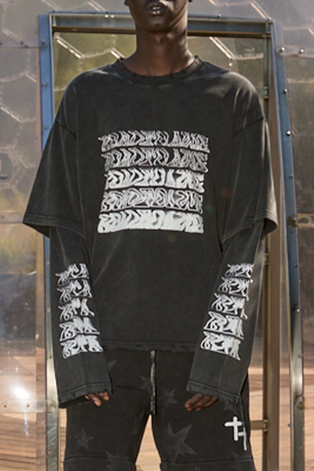 LORIS DOUBLE LAYERED L/S TEE RTA
