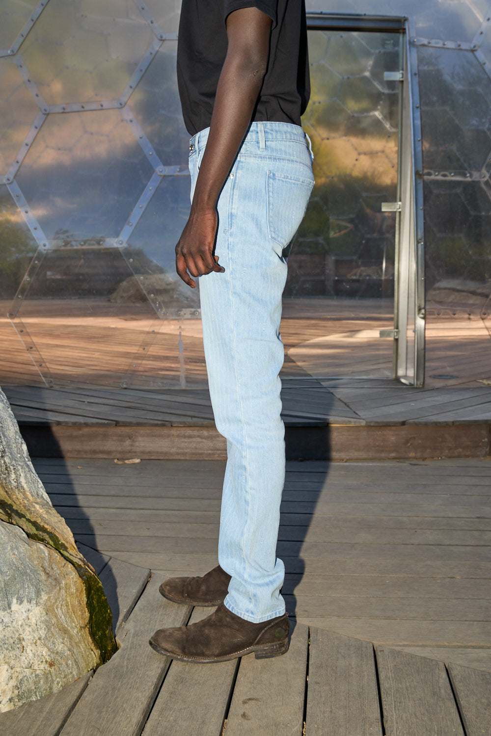 BRYANT SKINNY JEAN BLUE PINSTRIPE RTA