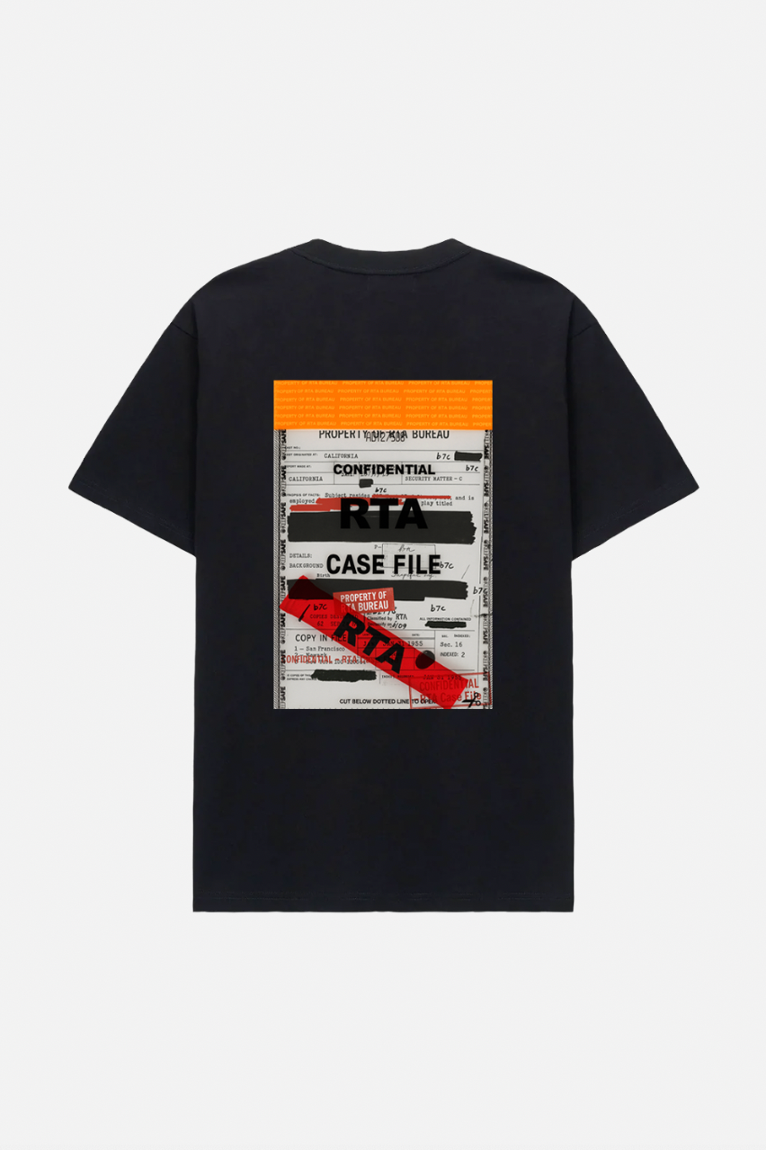 BLACK CASE FILE TEE RTA