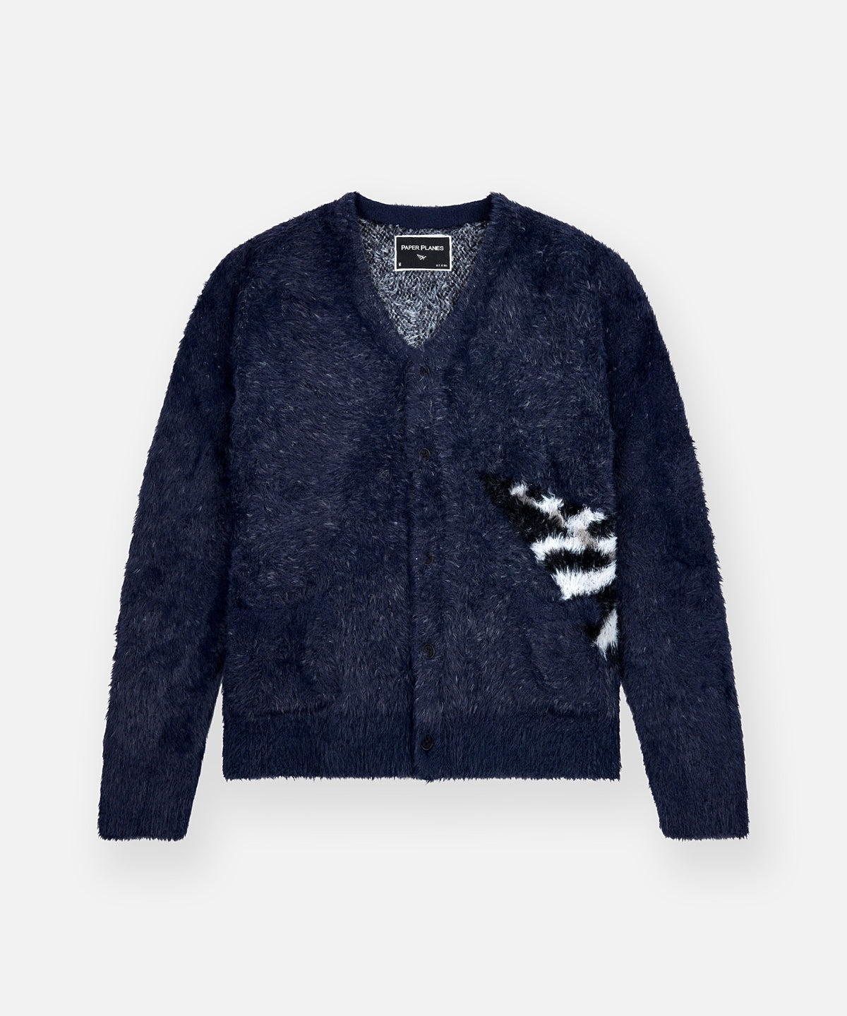 FUZZY CARDIGAN PAPER PLANES