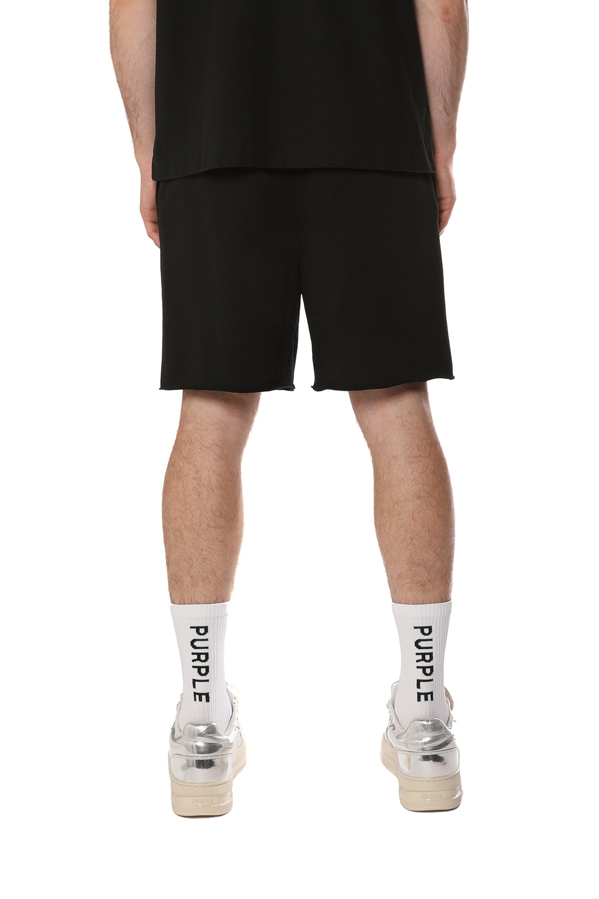 M4196-FTBS226 FRENCH TERRY SHORT PURPLE BRAND