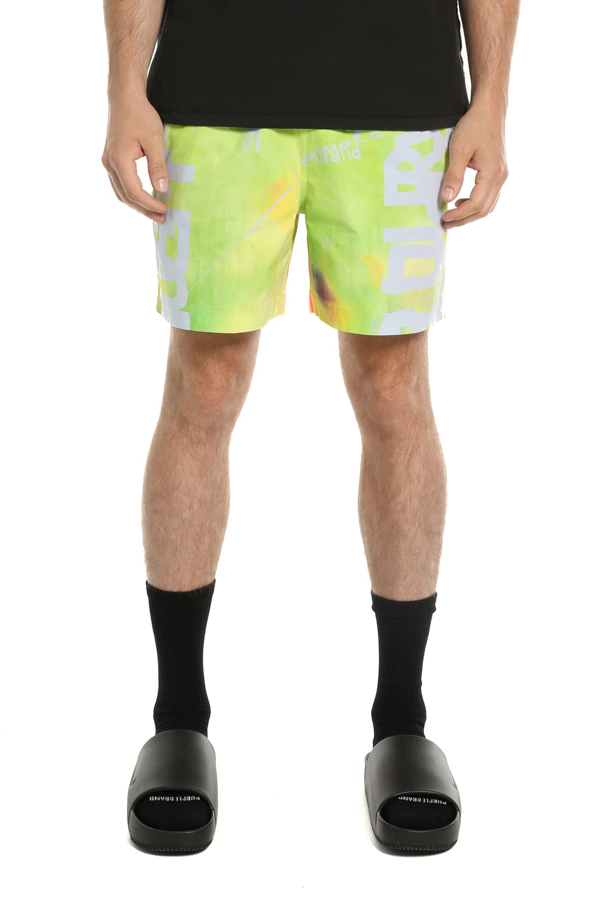 P504-MWDP226 ALL AROUND SHORT PURPLE BRAND