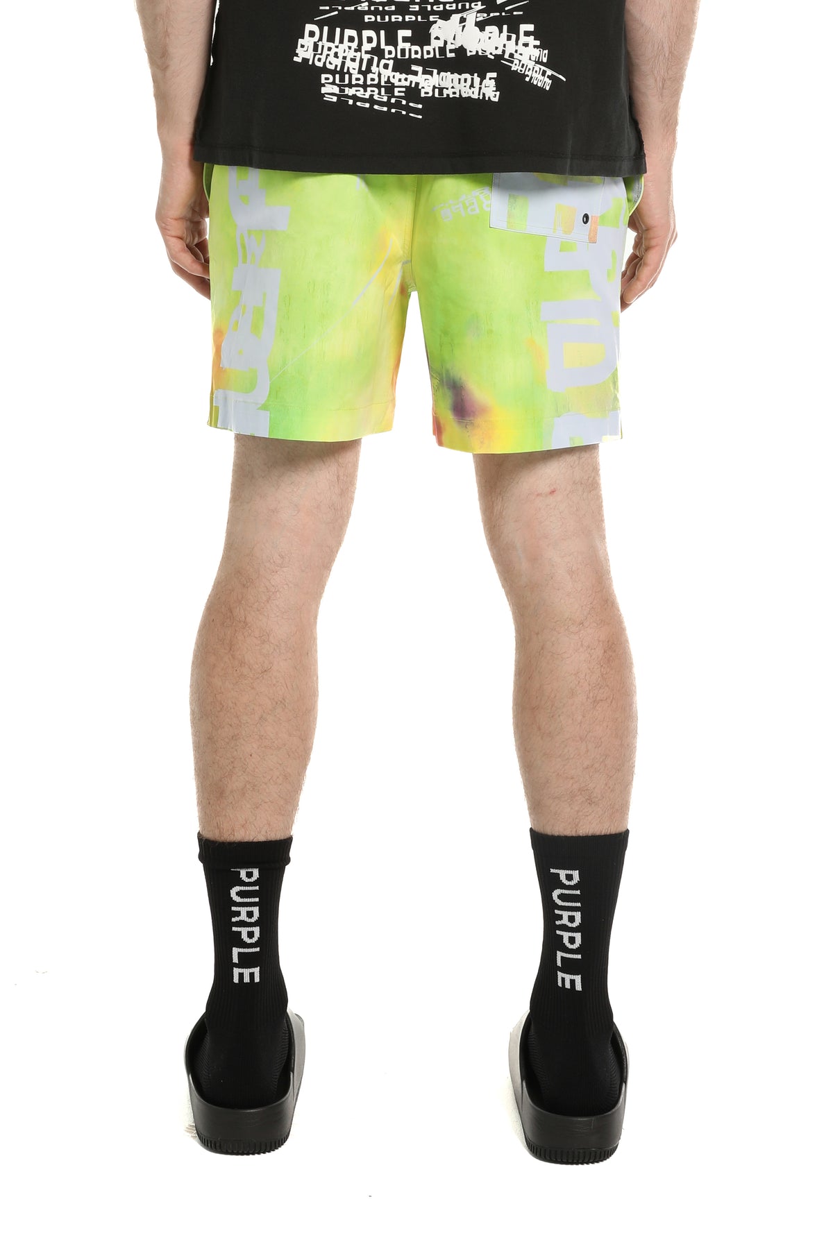 P504-MWDP226 ALL AROUND SHORT PURPLE BRAND