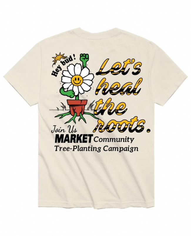 THE ROOTS T SHIRT MARKET