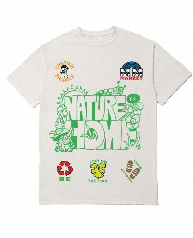 NATURE IS HOME T SHIRT MARKET