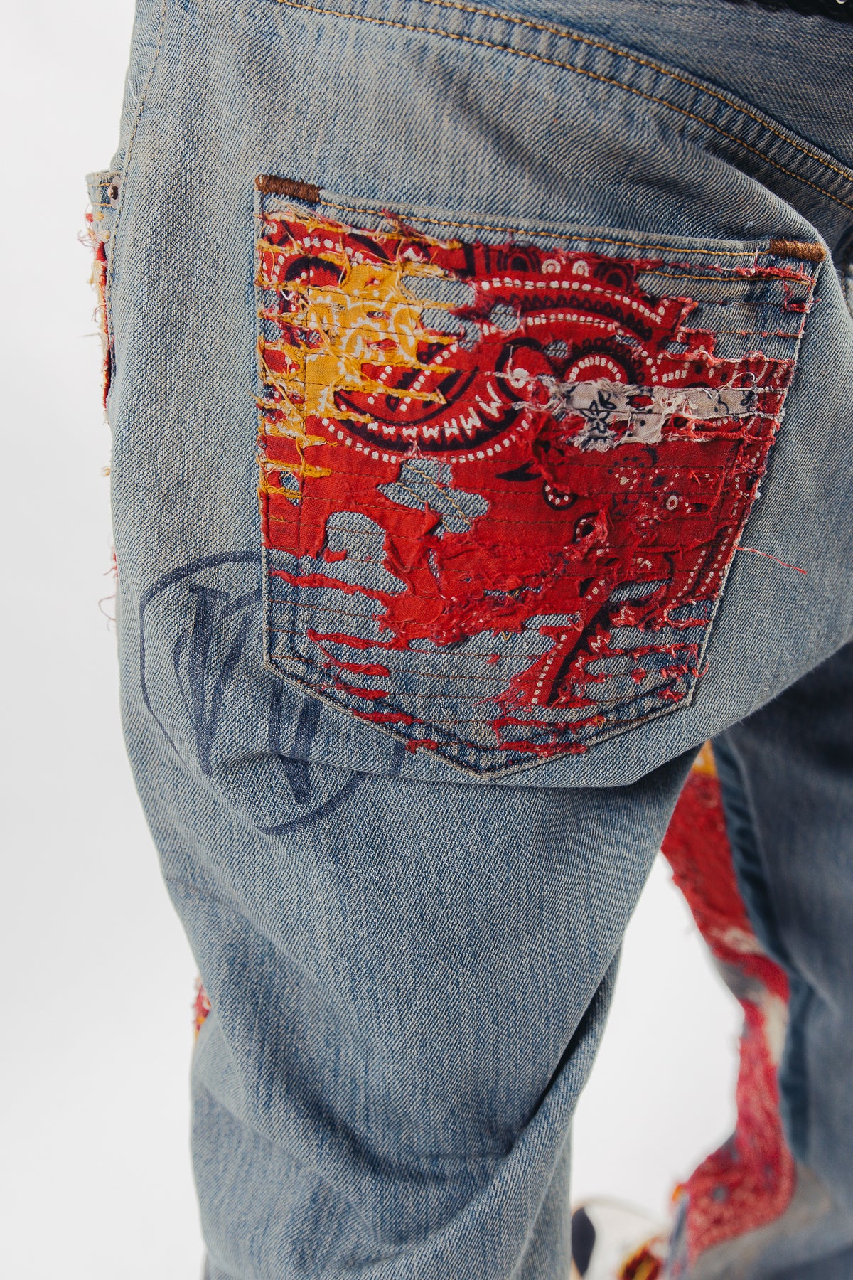 SANTA FE BANDANA DENIM V&V